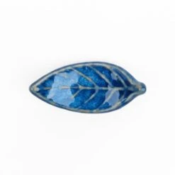 Japanese Chopstick Rest – Blue Leaf -Shibui Store repose baguettes japonais feuille bleue 589