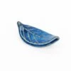 Japanese Chopstick Rest – Blue Leaf -Shibui Store repose baguettes japonais feuille bleue 650