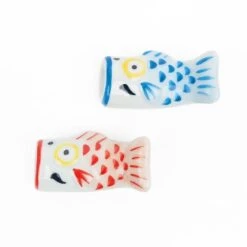 Japanese Chopstick Rest – Koinobori Blue -Shibui Store repose baguettes japonais koinobori bleu 998