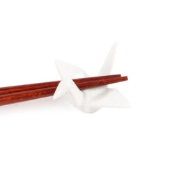 Chopsticks Rest White Origami -Shibui Store repose baguettes origami blanc 819