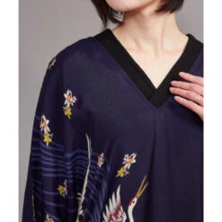 Japanese Crane Dress 17 Japanese Crane Dress -Shibui Store robe japonaise grue 234