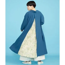 Modern Japanese Dress - Blue -Shibui Store robe japonaise moderne bleue 139