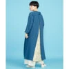 Modern Japanese Dress - Blue -Shibui Store robe japonaise moderne bleue 379