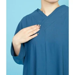 Modern Japanese Dress - Blue -Shibui Store robe japonaise moderne bleue 503