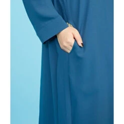 Modern Japanese Dress - Blue -Shibui Store robe japonaise moderne bleue 688