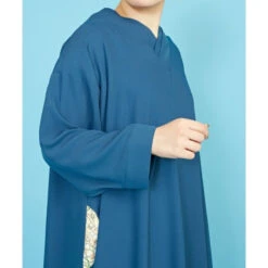 Modern Japanese Dress - Blue -Shibui Store robe japonaise moderne bleue 729