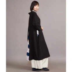 Japanese Dress Modern Black -Shibui Store robe japonaise moderne noire 848