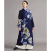 Blue Japanese Kimono Dress -Shibui Store robe kimono japonais 484