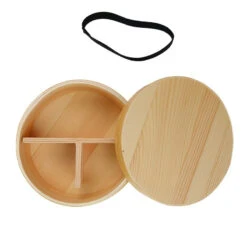 Round Wooden Bento Box 8 Round Wooden Bento Box -Shibui Store round wooden bento box 935
