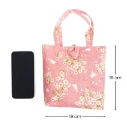 Japanese Bag – Usagi Sakura Pink -Shibui Store sac japonais usagi sakura rose 594
