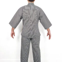 Samue Japanese Clothing - Black -Shibui Store samue japonais noir 912