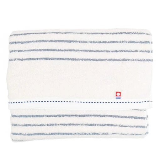 Japanese Towel - Blue Striped