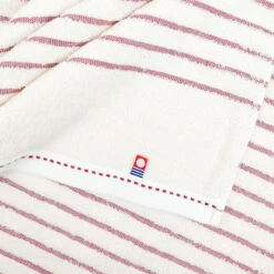 Japanese Towel - Red Striped -Shibui Store serviette de bain japonaise rayee rouge 265