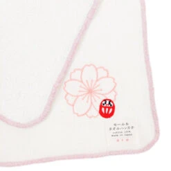 Japanese Hand Towel - Daruma Sakura -Shibui Store serviette japonaise daruma sakura 745