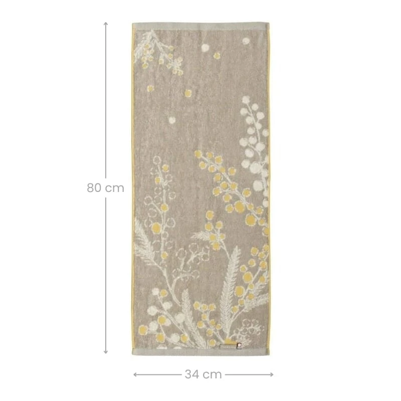Japanese Face Towel – Mimosa 4 Japanese Face Towel – Mimosa - Image 2