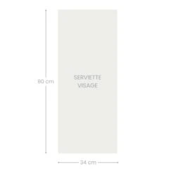 Japanese Imabari Face Towel - Bicolore Blue -Shibui Store serviette visage imabari bicolore bleu 526