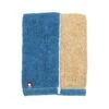 Japanese Imabari Face Towel - Bicolore Blue 2 Japanese Imabari Face Towel - Bicolore Blue -Shibui Store serviette visage imabari bicolore bleu 710