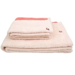 Japanese Imabari Face Towel - Bicolore Pink 13 Japanese Imabari Face Towel - Bicolore Pink -Shibui Store serviette visage imabari bicolore rose 520