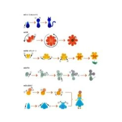 ZIG Clean Color Dot Markers - Set Of 6 - Dual Tip -Shibui Store set de 6 feutres dot double pointe 935