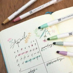 Set Of 6 Dot Smoky Highlighters -Shibui Store set de 6 surligneurs dot smoky 999