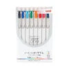 Set Of 8 Uni-Ball Gel Ink Pens -Shibui Store set de 8 stylos encre gel uni ball 344