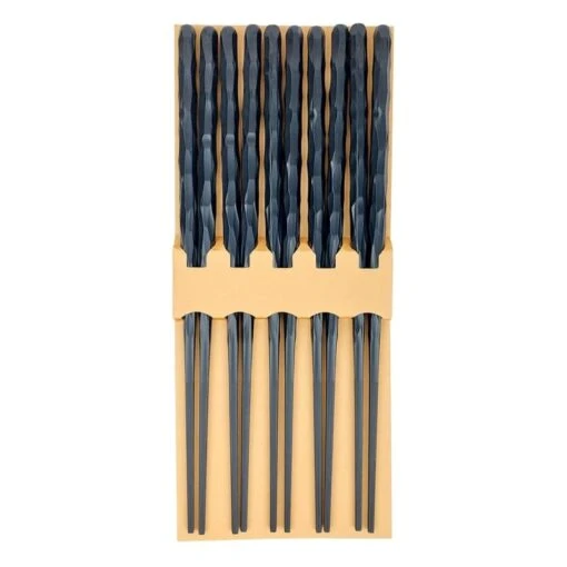 Japanese Kurogane Chopsticks Set