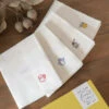Embroidered Japanese Tea Towel Set