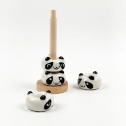 Japanese Chopstick Holder Set - Panda 9 Japanese Chopstick Holder Set - Panda -Shibui Store set porte baguettes japonaises panda 174