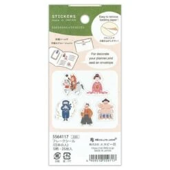 Flake Stickers - Japanese Character -Shibui Store stickers flake personnages japonais 941