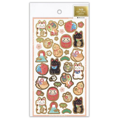 Lucky Japanese Stickers