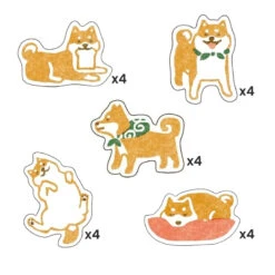 Shiba Dog Stickers -Shibui Store stickers japonais chien shiba 559