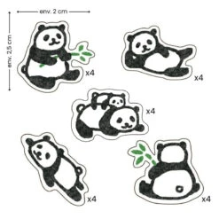 Panda Stickers -Shibui Store stickers japonais panda 996