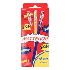Pentel Mattehop Gel Pens Set – Original -Shibui Store stylos couleur pentel mattehop original set 879