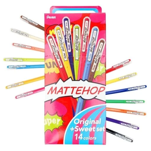 Pentel Mattehop Pens – Original + Sweet