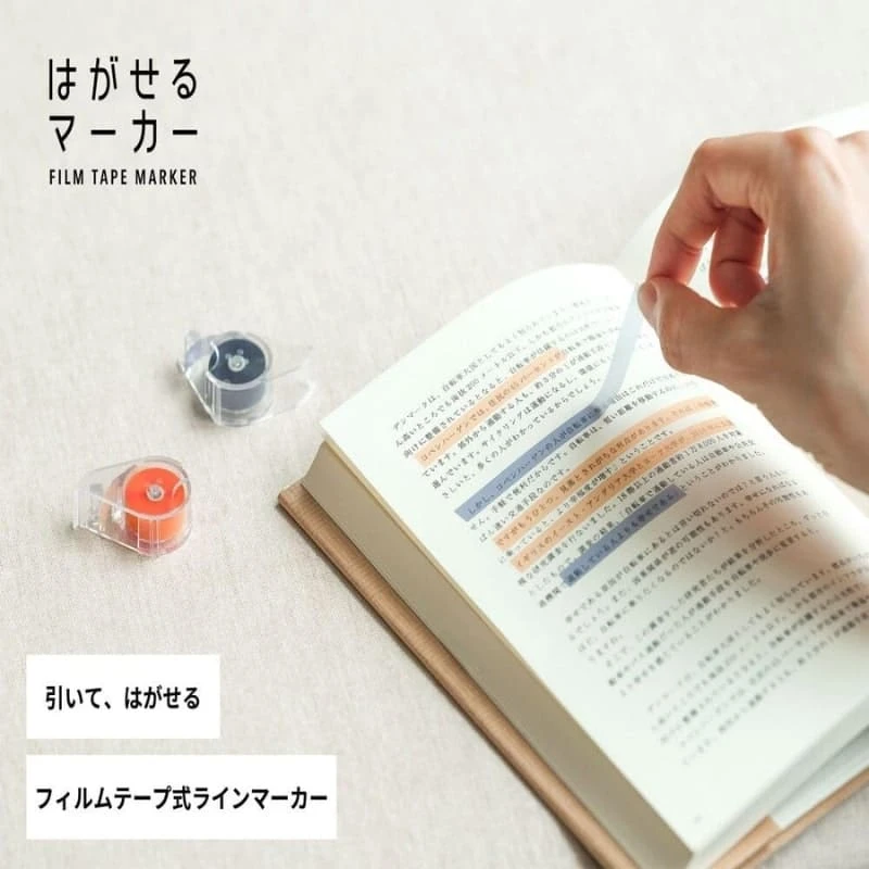 Highlighter Tape - Kanmido Orange 4 Highlighter Tape - Kanmido Orange - Image 2