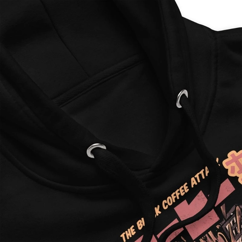 Japanese Hoodie - Black Coffee 7 Japanese Hoodie - Black Coffee - Image 5