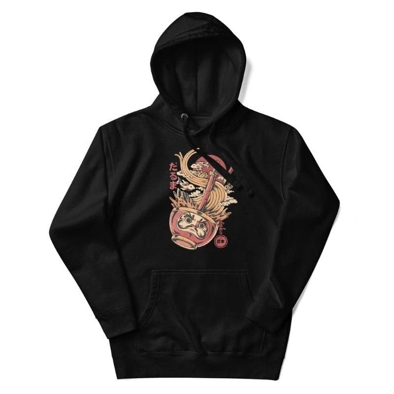 Japanese Hoodie - Daruma Ramen 3 Japanese Hoodie - Daruma Ramen
