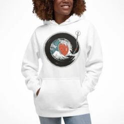Japanese Hoodie - Enso Vinyl -Shibui Store sweat japonais enso vinyl 957