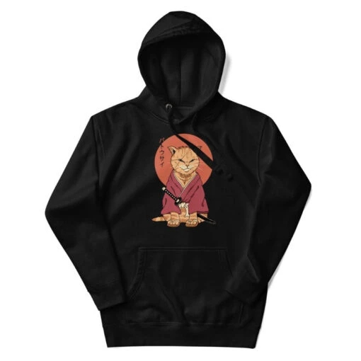 Japanese Hoodie - Neko Battôsaï