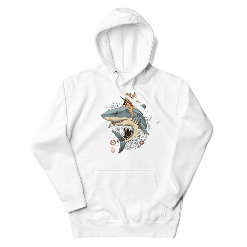 Japanese Hoodie - Neko Shark 3 Japanese Hoodie - Neko Shark