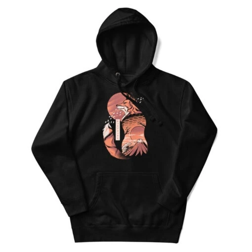 Japanese Hoodie - Fox