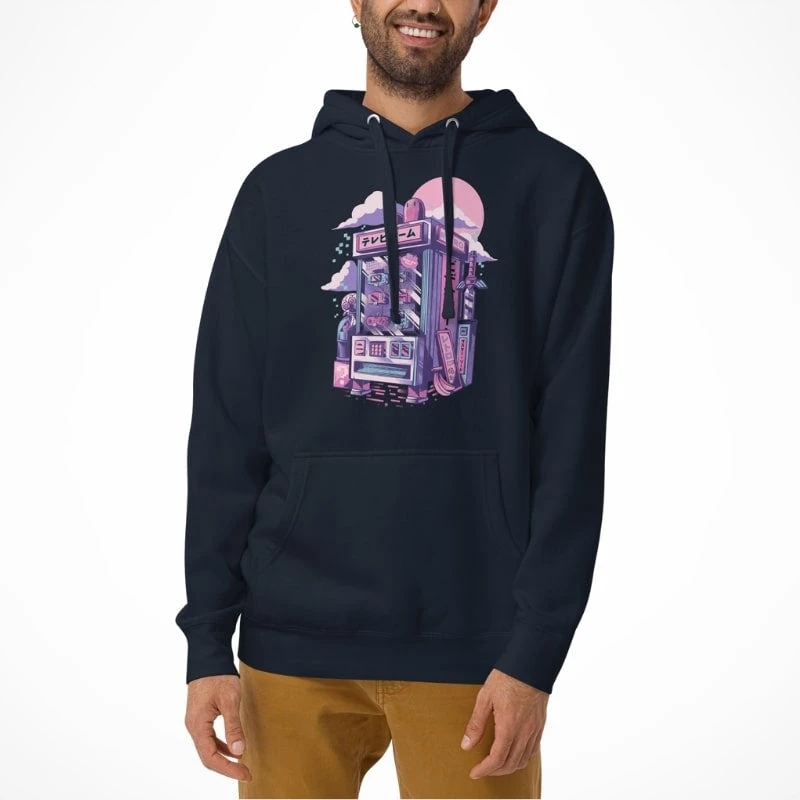Japanese Hoodie - Retro Gaming 4 Japanese Hoodie - Retro Gaming - Image 2