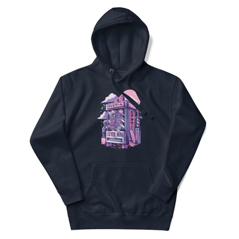Japanese Hoodie - Retro Gaming 3 Japanese Hoodie - Retro Gaming