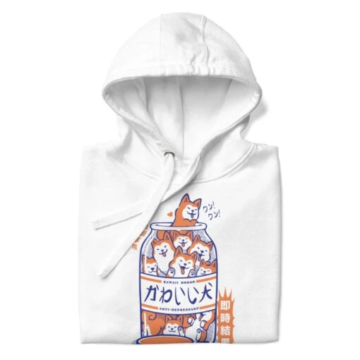 Japanese Hoodie - Shiba Anti-Depression
