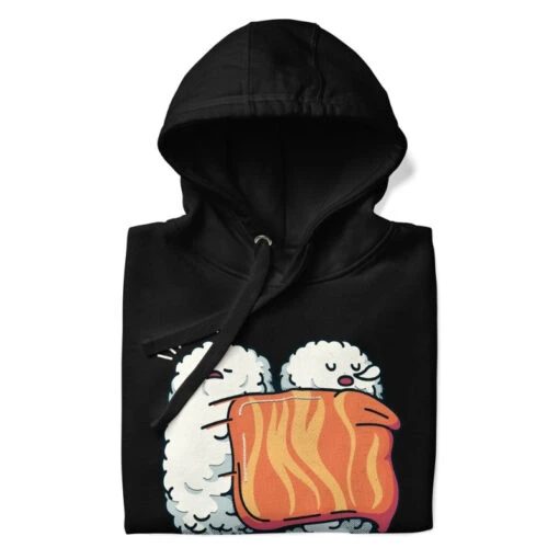 Japanese Hoodie - Sleeping Sushi