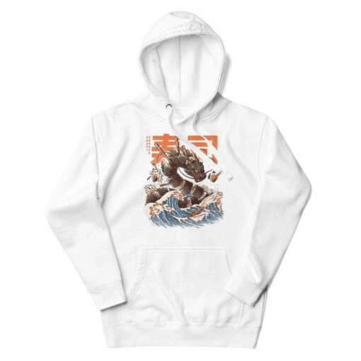 Japanese Dragon Hoodie - Sushi