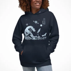Japanese Hoodie - The Great Universe -Shibui Store sweat japonais the great universe 236