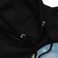 Japanese Hoodie - Wave & Starry Night -Shibui Store sweat japonais vague nuit etoilee 788