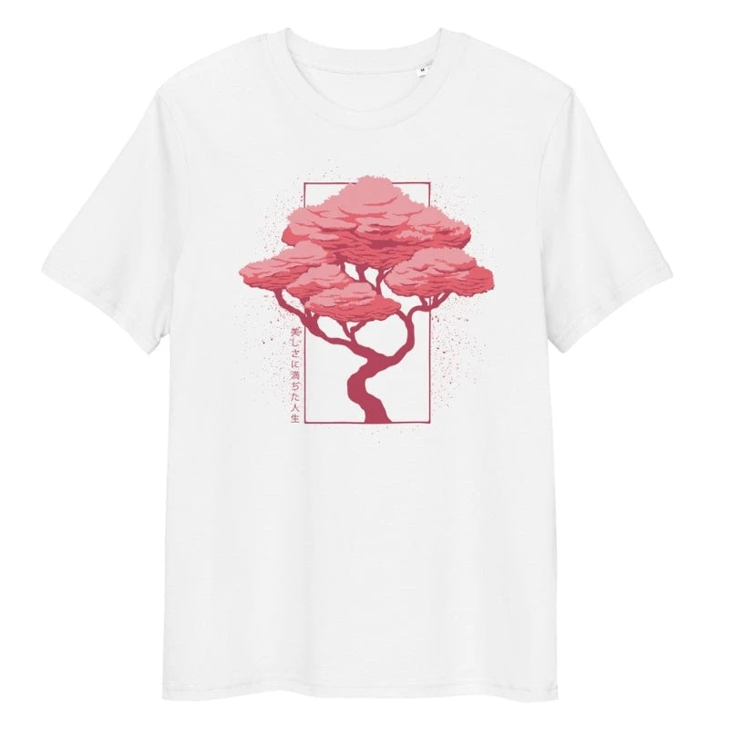 Japanese Tee Shirt - Hanami 3 Japanese Tee Shirt - Hanami