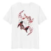Japanese Tee Shirt - Sakura Koi 2 Japanese Tee Shirt - Sakura Koi -Shibui Store t shirt japonais sakura koi s blanc 274